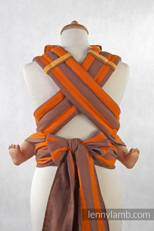 MEI-TAI carrier Toddler, broken-twill weave - 100% cotton - with hood, Autumn Fantasy #babywearing