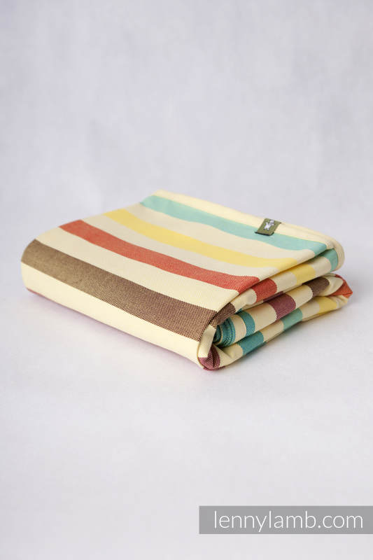 Sunny Smile broken twill weave fabric, 100% cotton, width 70 cm, weight 220 g/m² #babywearing
