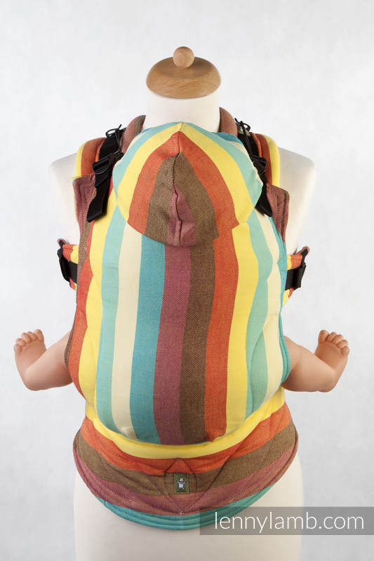 Ergonomische Tragehilfe, Gr. Baby, Kreuzköper-Bindung, 100% Baumwolle - FOUR SEASONS - zweite Generation #babywearing
