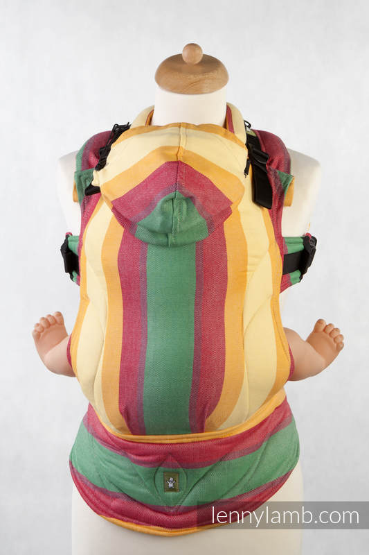 Ergonomic Carrier, Baby Size, broken-twill weave 60% cotton 40% bamboo -SPRING - Second Generation #babywearing