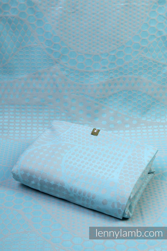 FUTURA, tkanina żakardowa, 100% bawełna, szerokość 140 cm, gramatura 270 g/m² #babywearing