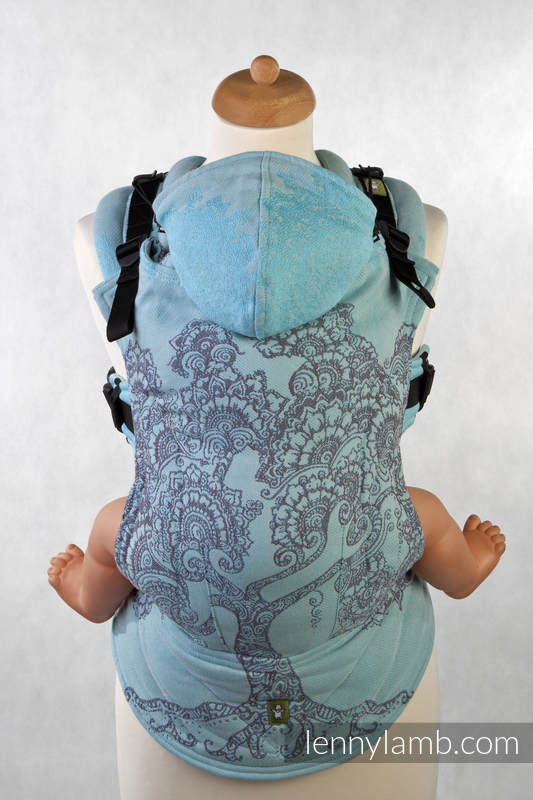 Ergonomic Carrier, Baby Size, jacquard weave 100% cotton EDEN (grade B) #babywearing