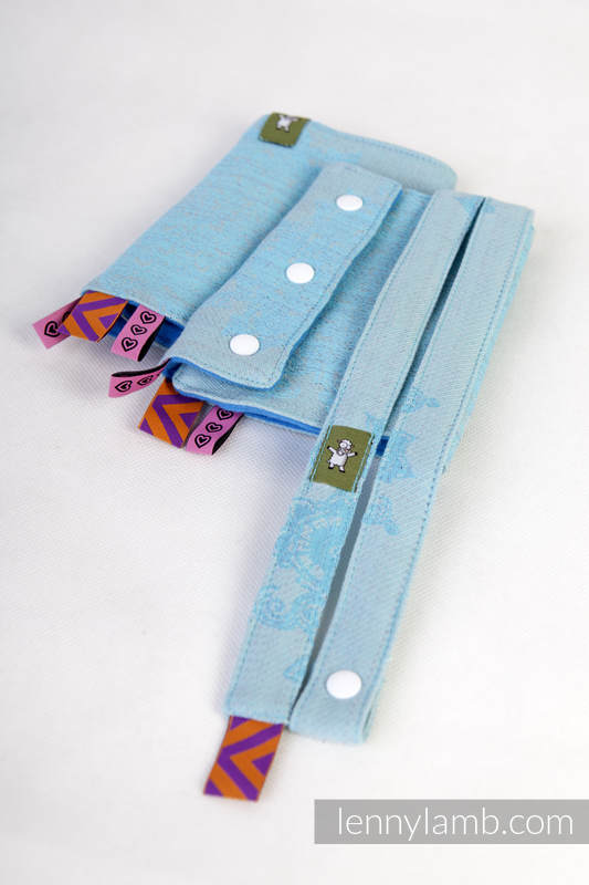 Drool Pads & Reach Straps Set, (60% cotton, 40% polyester) - EDEN #babywearing