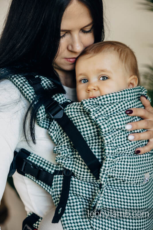 Nosidełko LennyUpGrade z tkaniny żakardowej 100% bawełna , rozmiar standard - LUMINARA  #babywearing