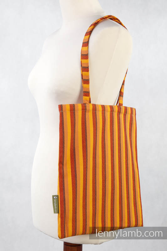Shopping bag made of wrap fabric (100% cotton) - DIAMOND SURY (grade B) #babywearing
