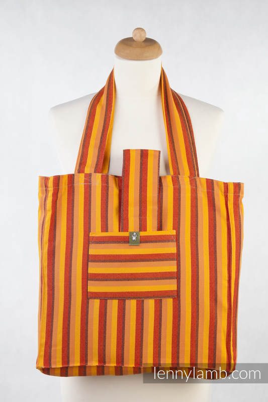 Shoulder bag made of wrap fabric (100% cotton) - DIAMOND SURY - standard size 37cmx37cm #babywearing