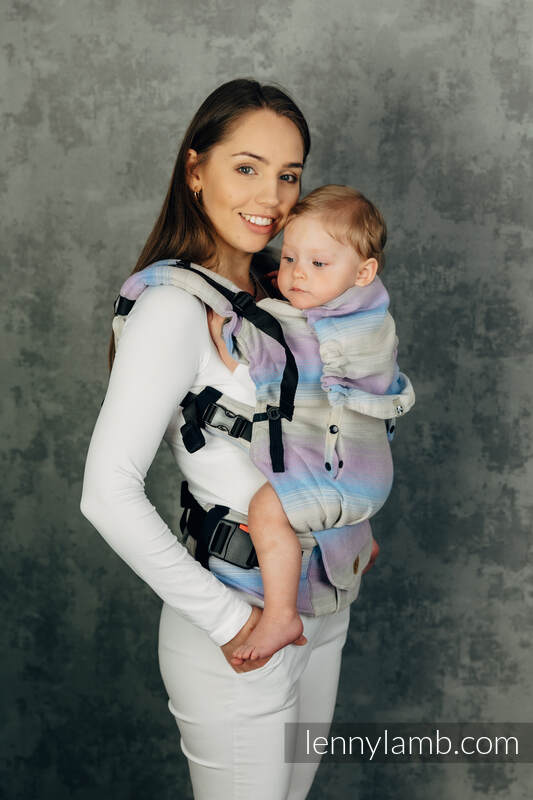Meine erste Tragehilfe - LennyUpGrade, Größe Standard, Köperbindung, 100% Baumwolle - LAVENDER HILL #babywearing