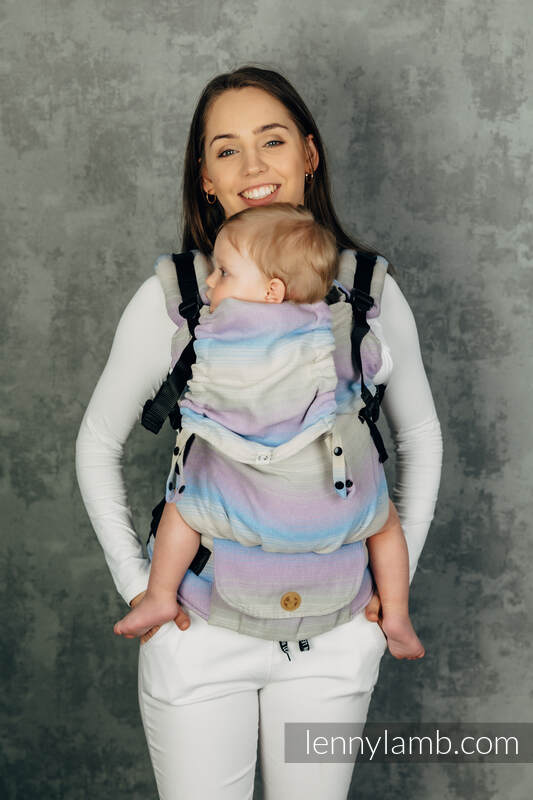 Meine erste Tragehilfe - LennyUpGrade, Größe Standard, Köperbindung, 100% Baumwolle - LAVENDER HILL #babywearing
