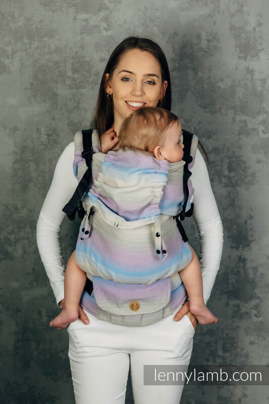 Meine erste Tragehilfe - LennyUpGrade, Größe Standard, Köperbindung, 100% Baumwolle - LAVENDER HILL #babywearing