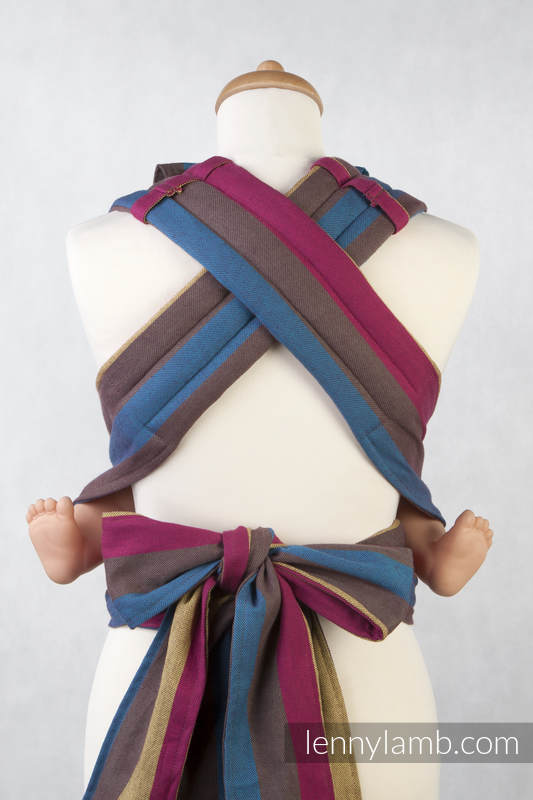MEI-TAI carrier Mini, broken-twill weave - 100% cotton - with hood, Forest  Meadow #babywearing