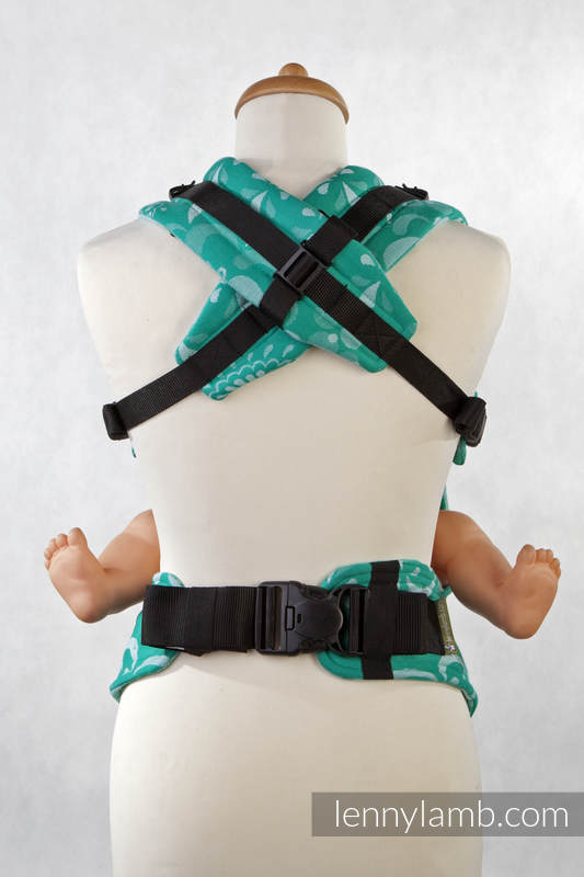 Nosidełko Ergonomiczne z tkaniny żakardowej 100% bawełna , Toddler Size, Siła Nadziei - Druga Generacja #babywearing