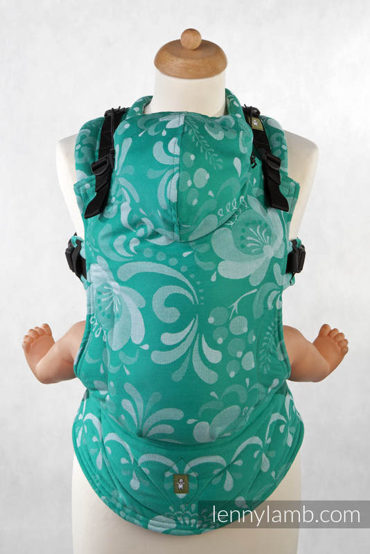 Nosidełko Ergonomiczne z tkaniny żakardowej 100% bawełna , Toddler Size, Siła Nadziei - Druga Generacja #babywearing