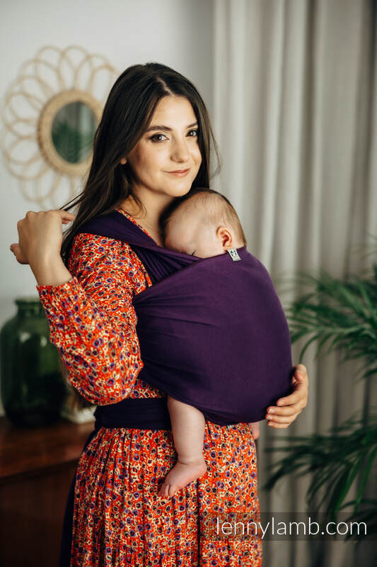 Chusta do noszenia dzieci, elastyczna - Sugilit - rozmiar standardowy 5.0 m (drugi gatunek) #babywearing