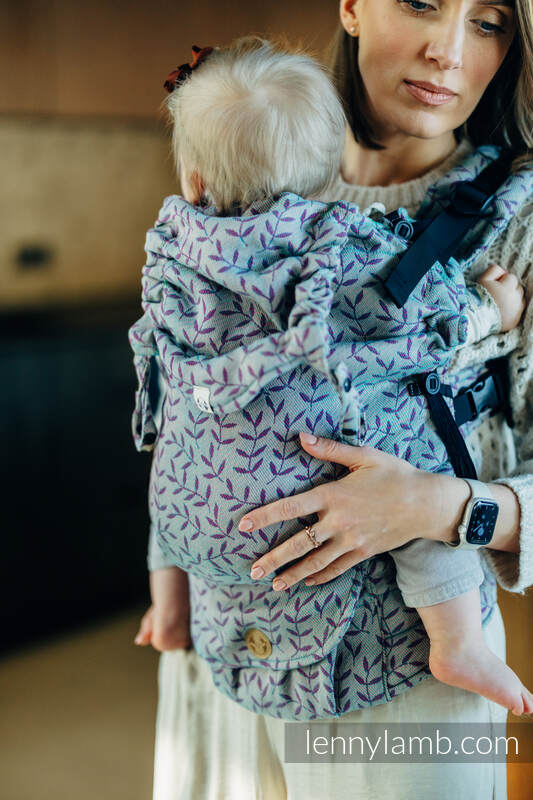 LennyUpGrade Carrier, Standard Size, jacquard weave 100% cotton - ENCHANTED NOOK - SPELL #babywearing