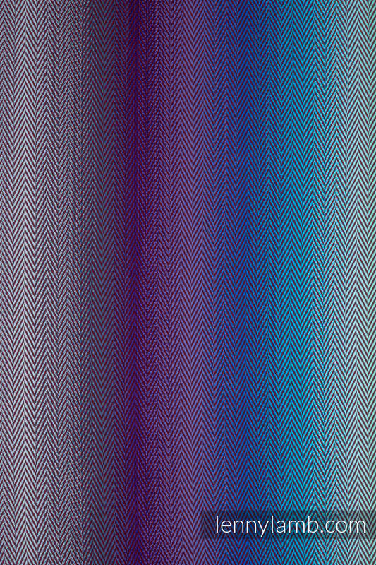 Jacquard weave fabric, 100% cotton, width 147 cm - HERRINGBONE - PREDAWN #babywearing