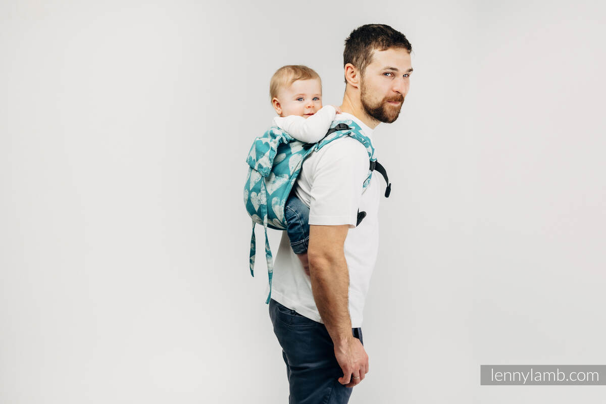 Onbuhimo de Lenny, taille toddler, jacquard (100% coton) - LOVKA PETITE - BOUNDLESS #babywearing
