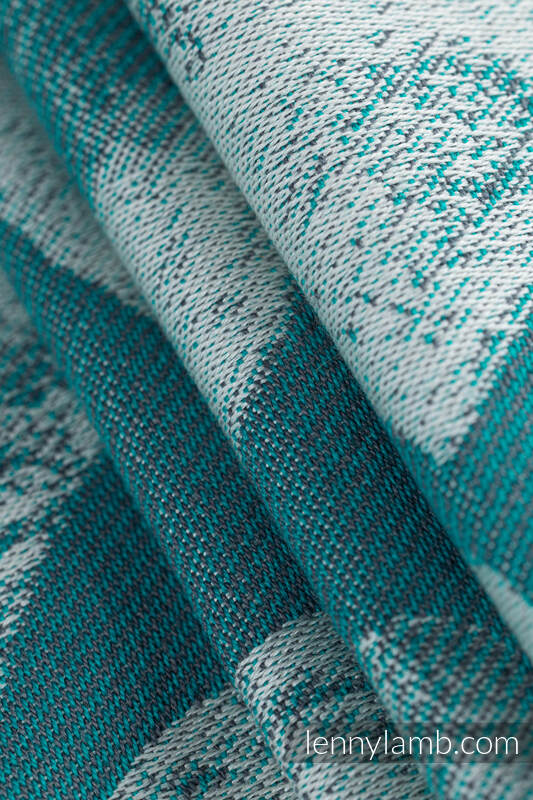 Ringsling, Jacquard Weave (100% cotton), with gathered shoulder - LOVKA PETITE - BOUNDLESS - standard 1.8m #babywearing