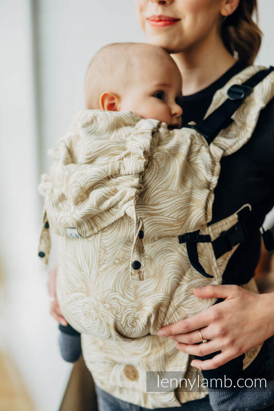 Porte-bébé LennyUpGrade, taille standard, jacquard, 100% coton - RAPUNZEL - AURATUM #babywearing