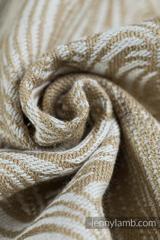 Nosidło Klamrowe ONBUHIMO z tkaniny żakardowej (100% bawełna), rozmiar Standard - ROSZPUNKA - AURATUM #babywearing