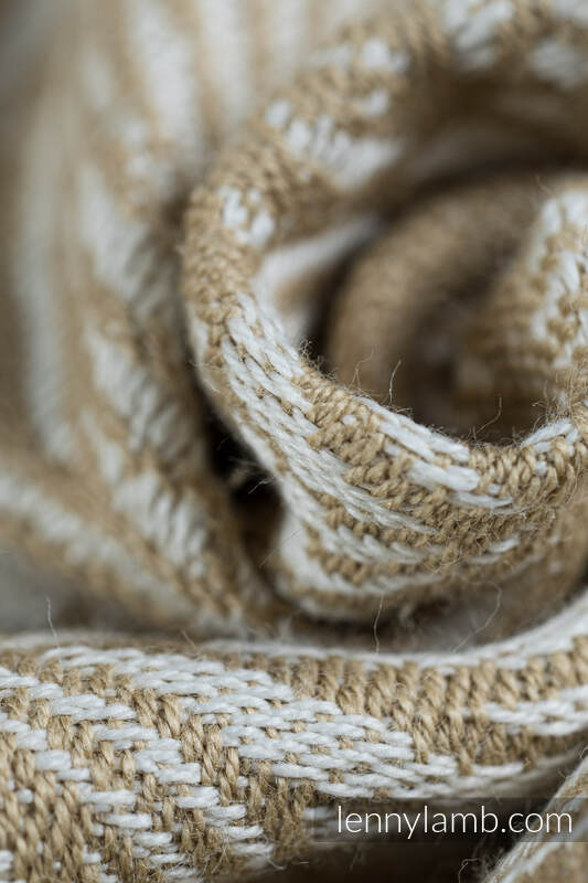 Ringsling, Jacquard Weave (100% cotton), with gathered shoulder - RAPUNZEL - AURATUM - standard 1.8m #babywearing