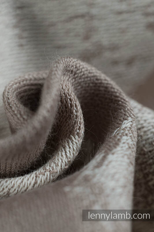 Ringsling, Jacquard Weave (100% cotton), with gathered shoulder - LOVKA PETITE - BOLD - standard 1.8m #babywearing