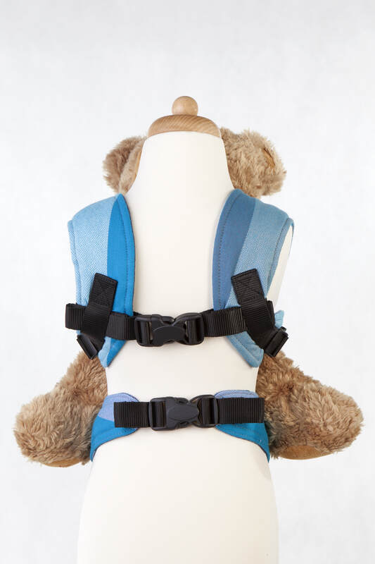 Doll Carrier made of woven fabric, 100% cotton  - FINNISH DIAMOND #babywearing