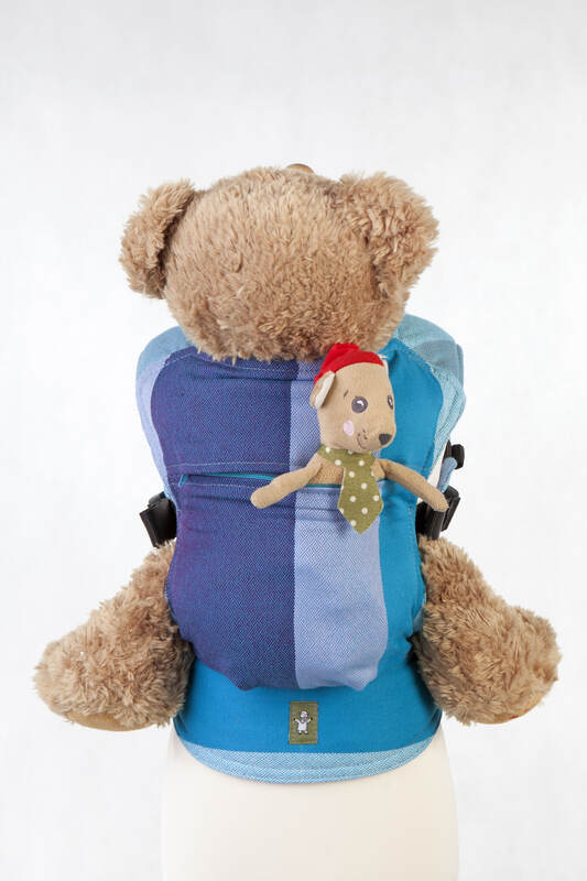 Doll Carrier made of woven fabric, 100% cotton  - FINNISH DIAMOND #babywearing