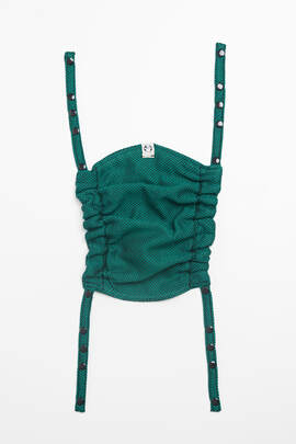Baby carrier hood (100% cotton) - EMERALD