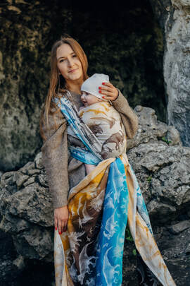 Woven wrap Size 6 (M - 4.6m) from LennyLamb