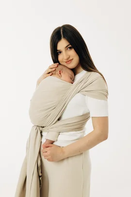 Baby Sling, Broken Twill Weave, (58% cotton, 42% bamboo viscose) - TRACK - size S