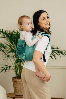 , Størrelse Standard, LITTLE HERRINGBONE - OMBRE GREEN 