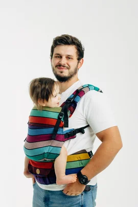 LennyUpGrade PRO Carrier, Standard Size, broken-twill weave 100% cotton - FOR PROFESSIONAL USE EDITION - CAROUSEL OF COLORS