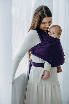 Écharpe extensible - Sugilite - taille standard 5.0 m