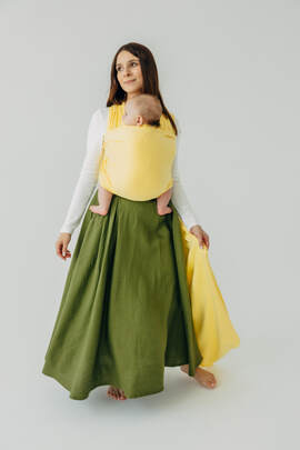 Stretchy/Elastic Baby Sling - Sunbeam - standard size 5.0 m (grade B)