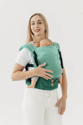 Marsupio LennyLight, misura Standard, tessitura spina di pesce, 100% cotone - EDIZIONE PER PROFESSIONISTI - ENTWINE