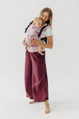 Mochila LennyUpGrade PRO, talla estándar, tejido jaqurad 100% algodón - MOOMINVALLEY - SHOW ME