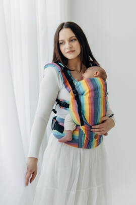 LennyUpGrade PRO Carrier, Standard Size, broken-twill weave 100% cotton - LUNA