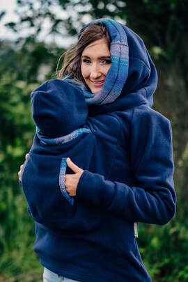 Sweatshirts de babywearing, Tamanho Tamanho M, LITTLE HERRINGBONE (2ª qualidade)