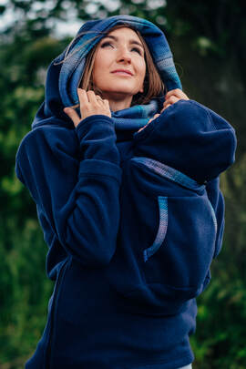 Sweatshirts de babywearing, Tamanho Tamanho S, LITTLE HERRINGBONE 