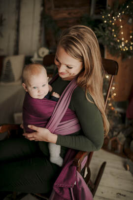 Tragetuch, Kreuzköper-Bindung (100% Baumwolle) - SUPERNOVA - FORTE - Größe L (grad B)