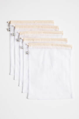 Ensemble de 5 sacs de maille - taille M (35x28cm)