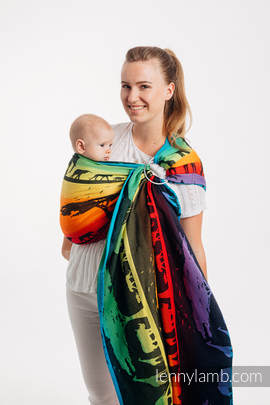 pleated ring sling