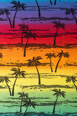 Lenny Buckle Onbuhimo, preschool size, jacquard weave (100% cotton) - RAINBOW ISLAND 