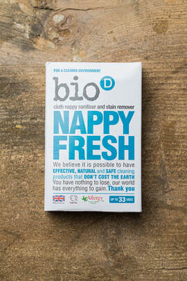 Aditivo de detergente en polvo Nappy Fresh, Bio-D, 500g