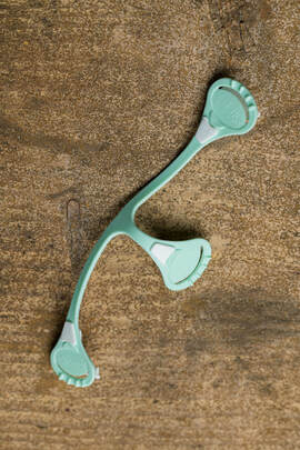 Snappi® Pinzas para pañales, tamaño 1, verde menta