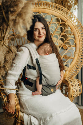 LennyLight - kompakt och justerbar bärsele, Storlek Standard, NOVA - RAGTIME 