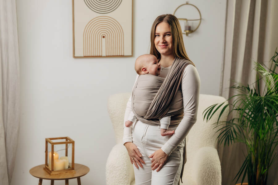 Little Herringbone — Baby Caffe Latte