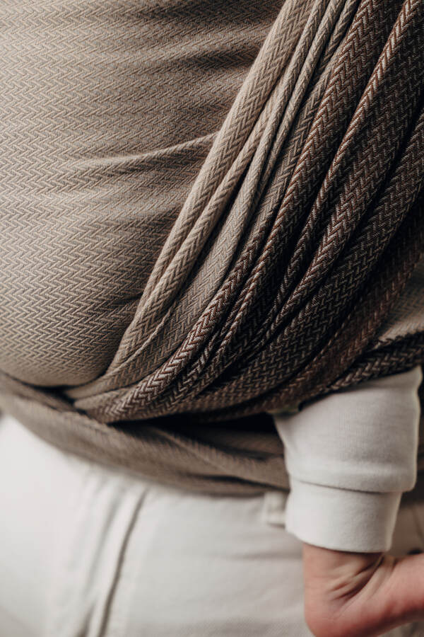Little Herringbone — Baby Caffe Latte