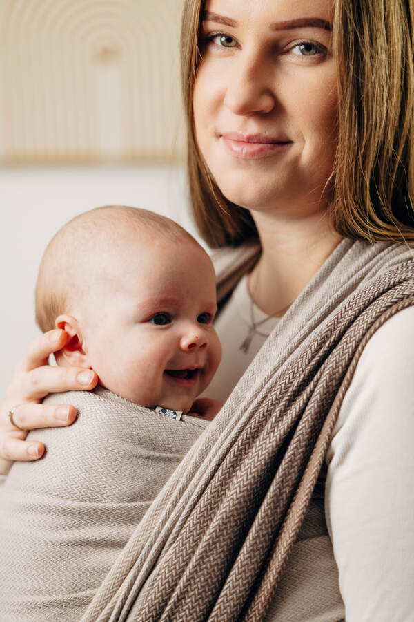 Little Herringbone — Baby Caffe Latte
