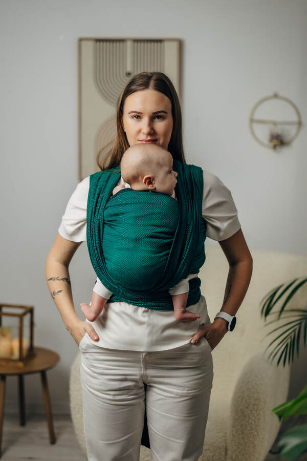 Herringbone — Emerald